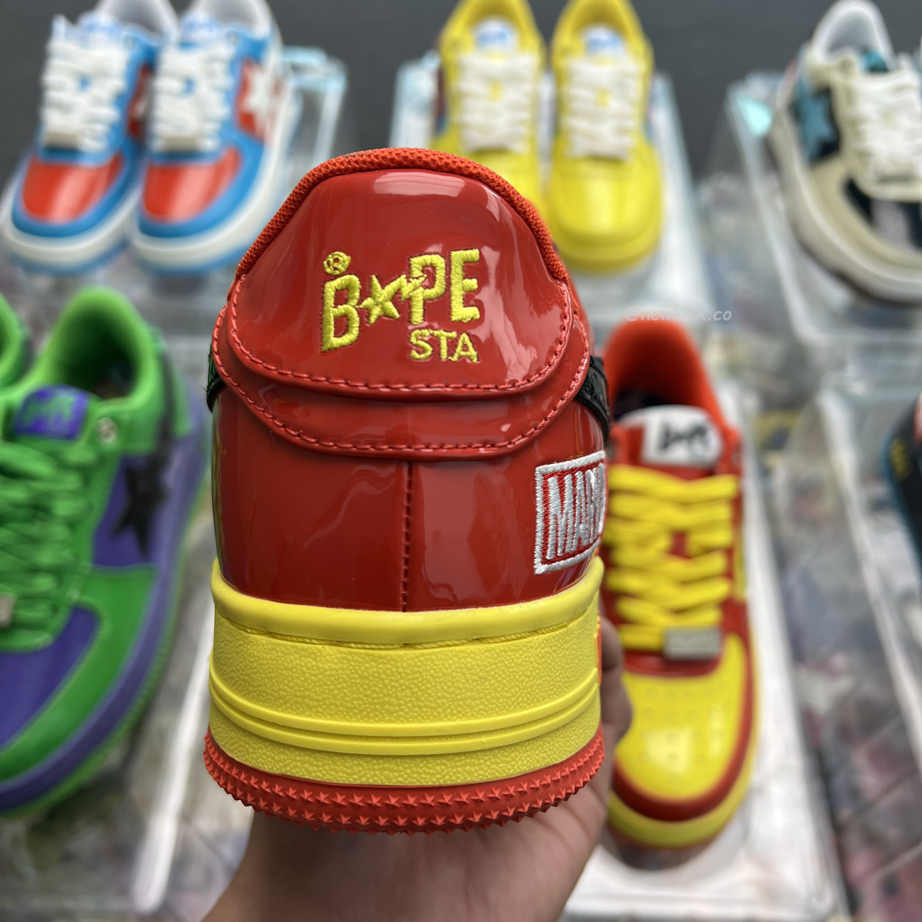 A Bathing Ape Bape Sta Marvel Comics Rocket Raccoon Thor Hulk Captain America Black Widow Iron Man  2022 (26) - www.newkick.vip